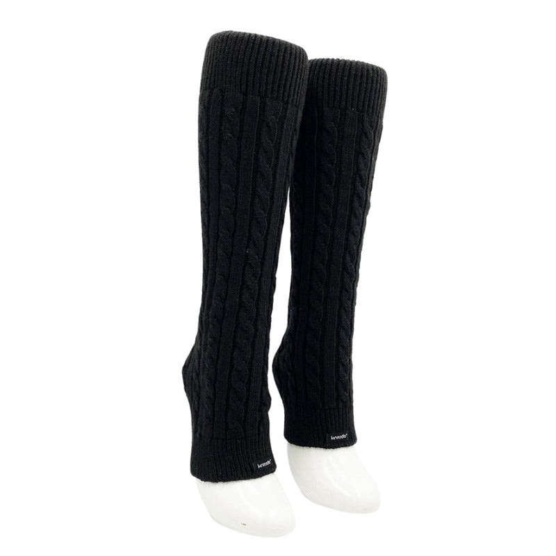 Wool Cable Leg Warmer