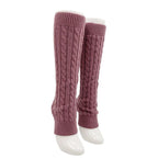 Wool Cable Leg Warmer