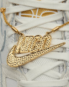 NIGO Air Force 3 Low Sneakers White / Metallic Gold