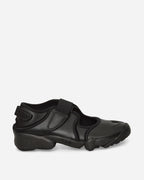 Women's Air Rift Leather Sandals Black