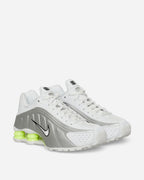 Women's Shox R4 Sneakers White / Metallic Silver / Volt