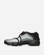 Women's Air Rift Leather Sandals Metallic Silver / Black
