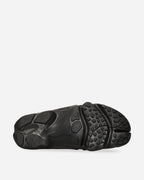 Women's Air Rift Leather Sandals Metallic Silver / Black