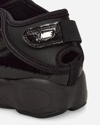 Women's Air Rift Sandals Black / Metallic Silver
