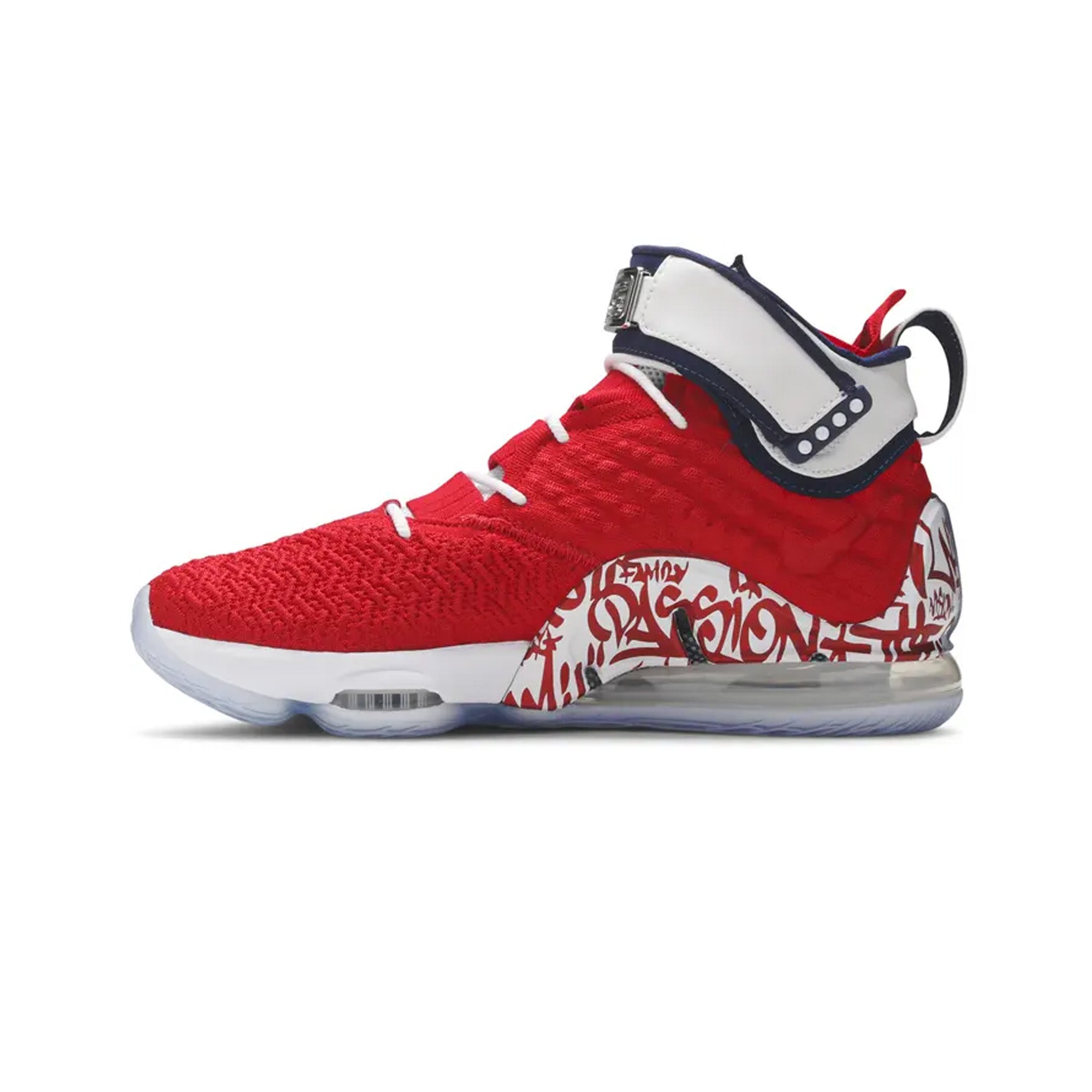 Nike LeBron 17 'Graffiti Remix Red' (2020)