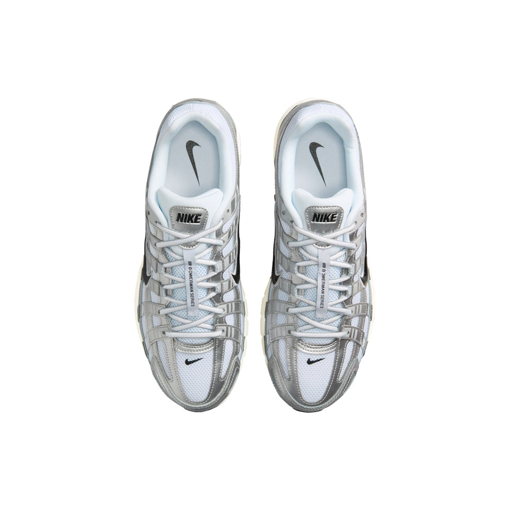 Nike P-6000 'White Metallic Silver Flat Silver Black' (2025)