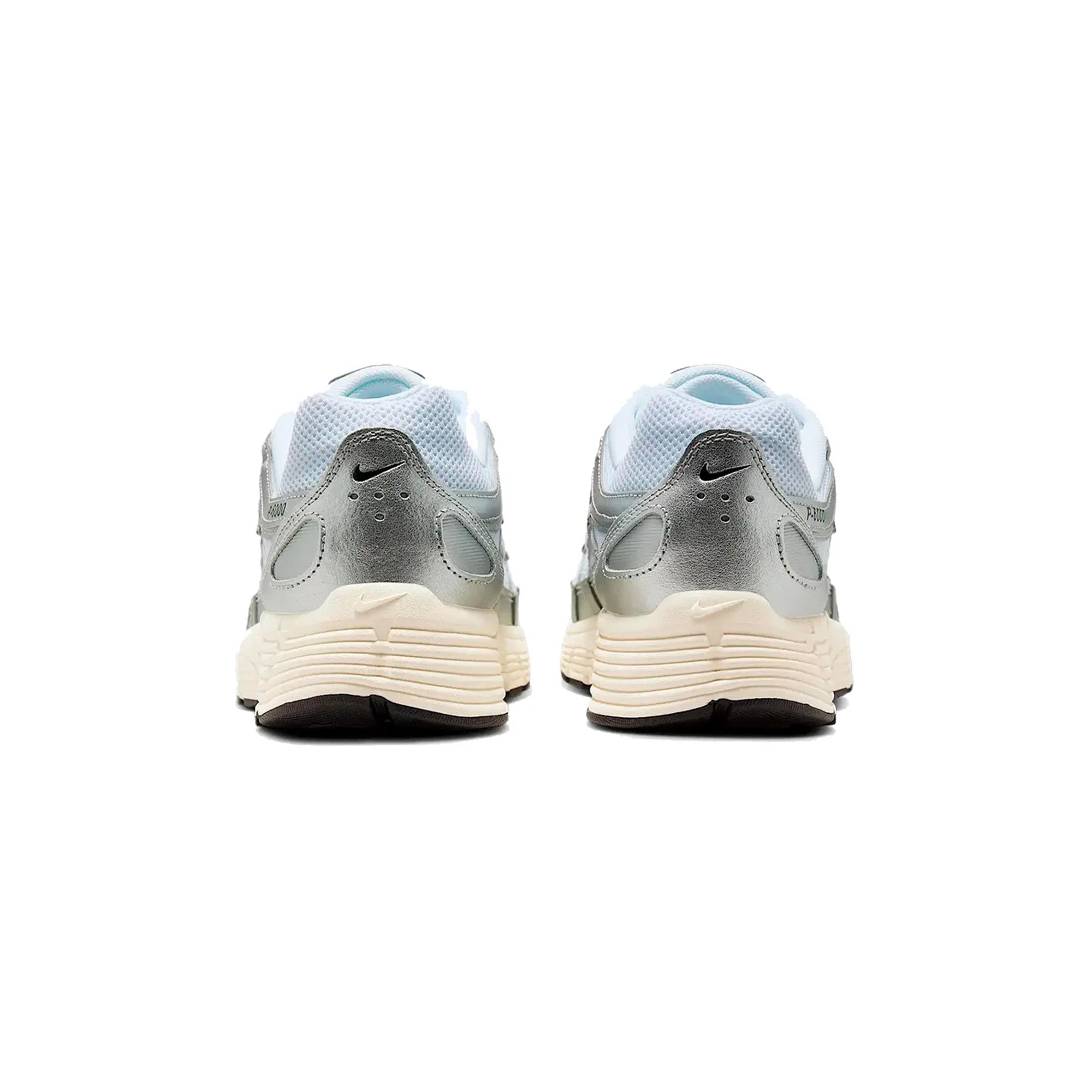 Nike P-6000 'White Metallic Silver Flat Silver Black' (2025)