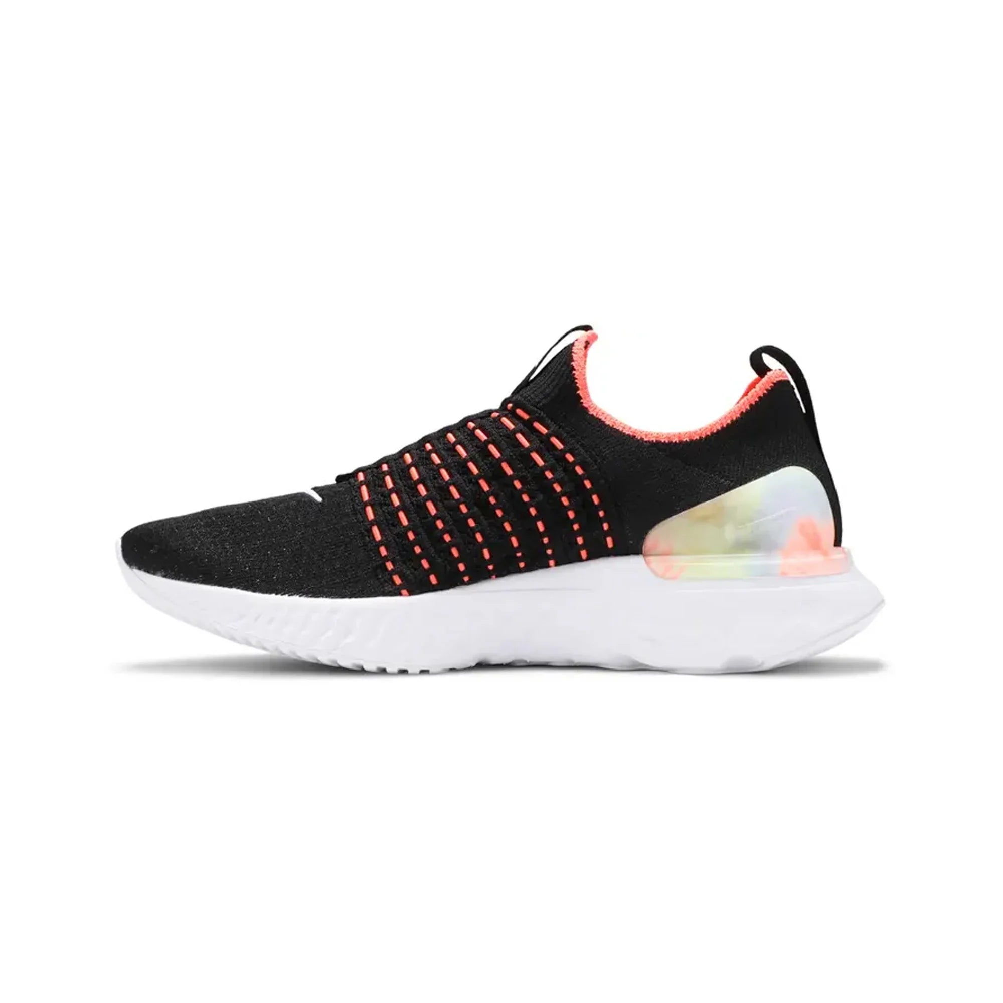 Nike React Phantom Run Flyknit Premium 'Black Bright Mango' Women's (2020)