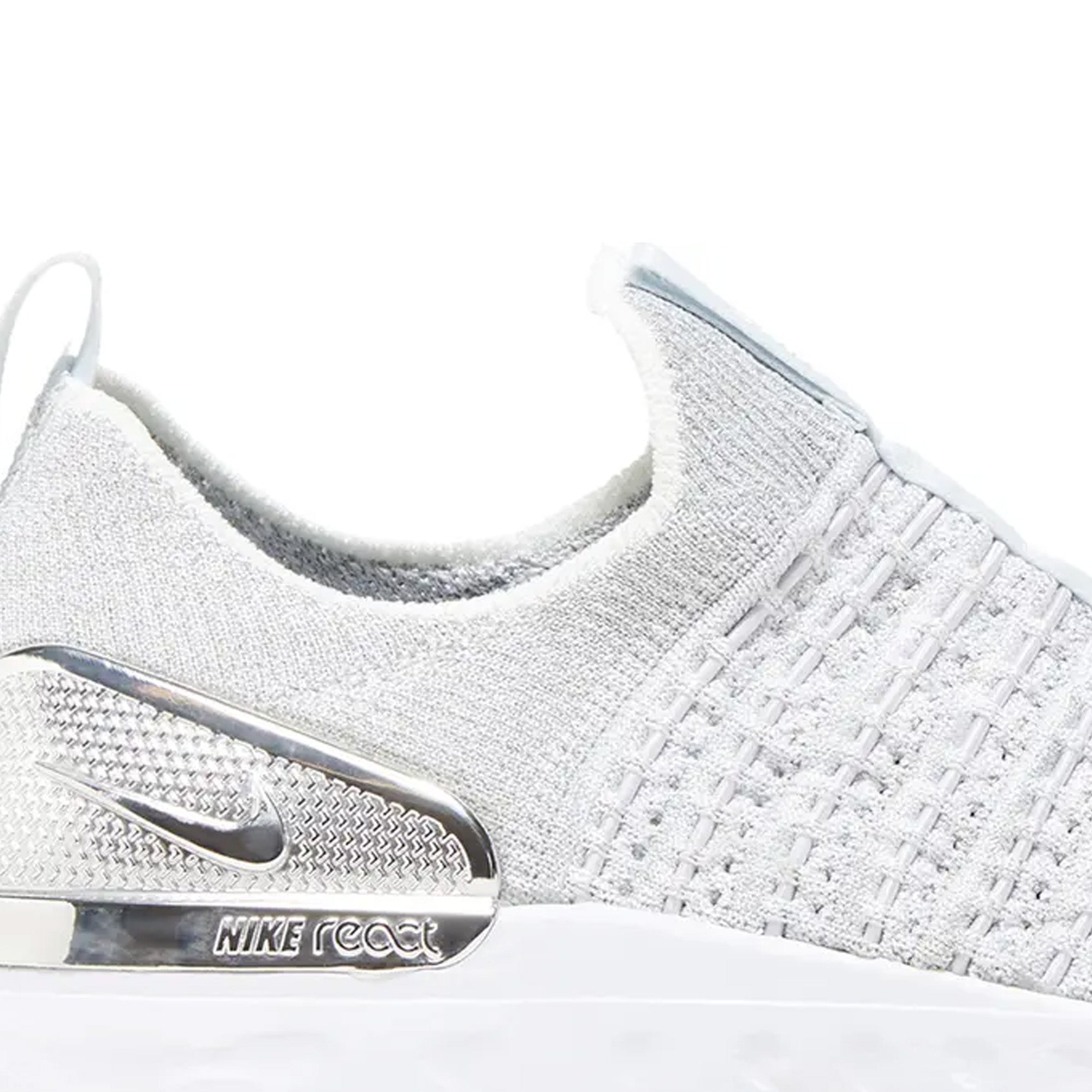 Nike React Phantom Run Flyknit Premium 'Pure Platinum White' W (2020)