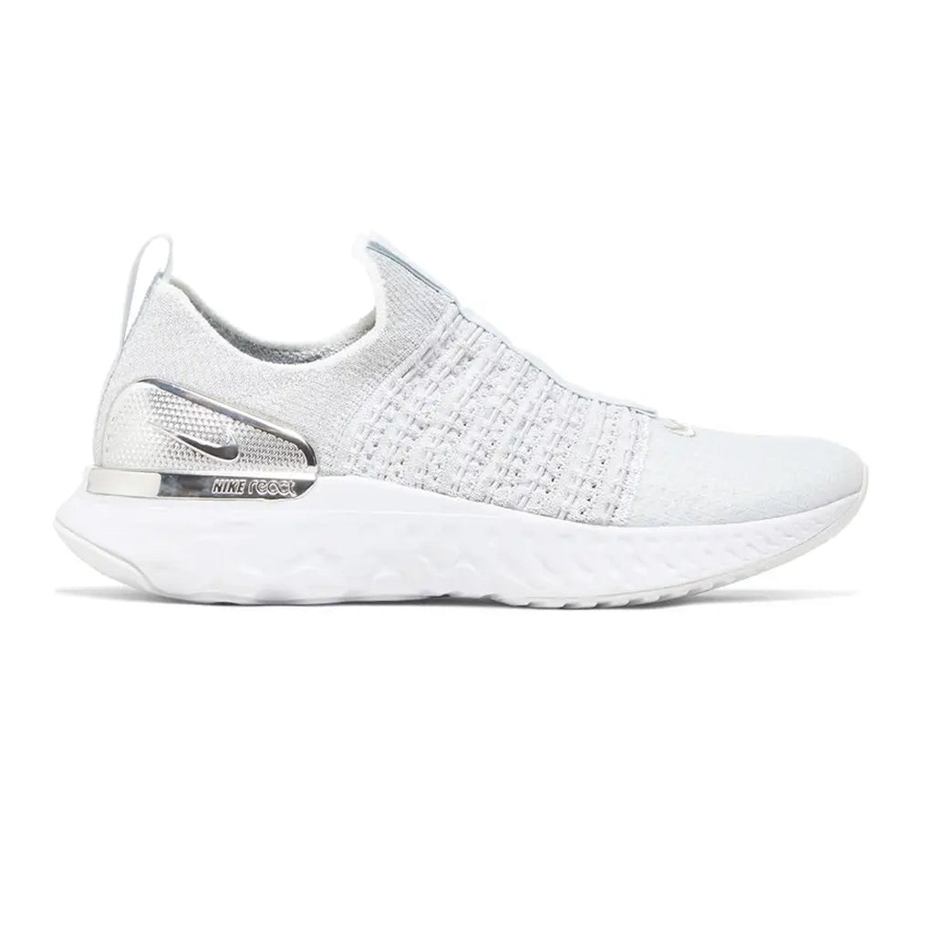 Nike React Phantom Run Flyknit Premium 'Pure Platinum White' W (2020)