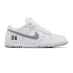 Nike SB Dunk Low Supreme 94 'White Metallic Silver' (2025)