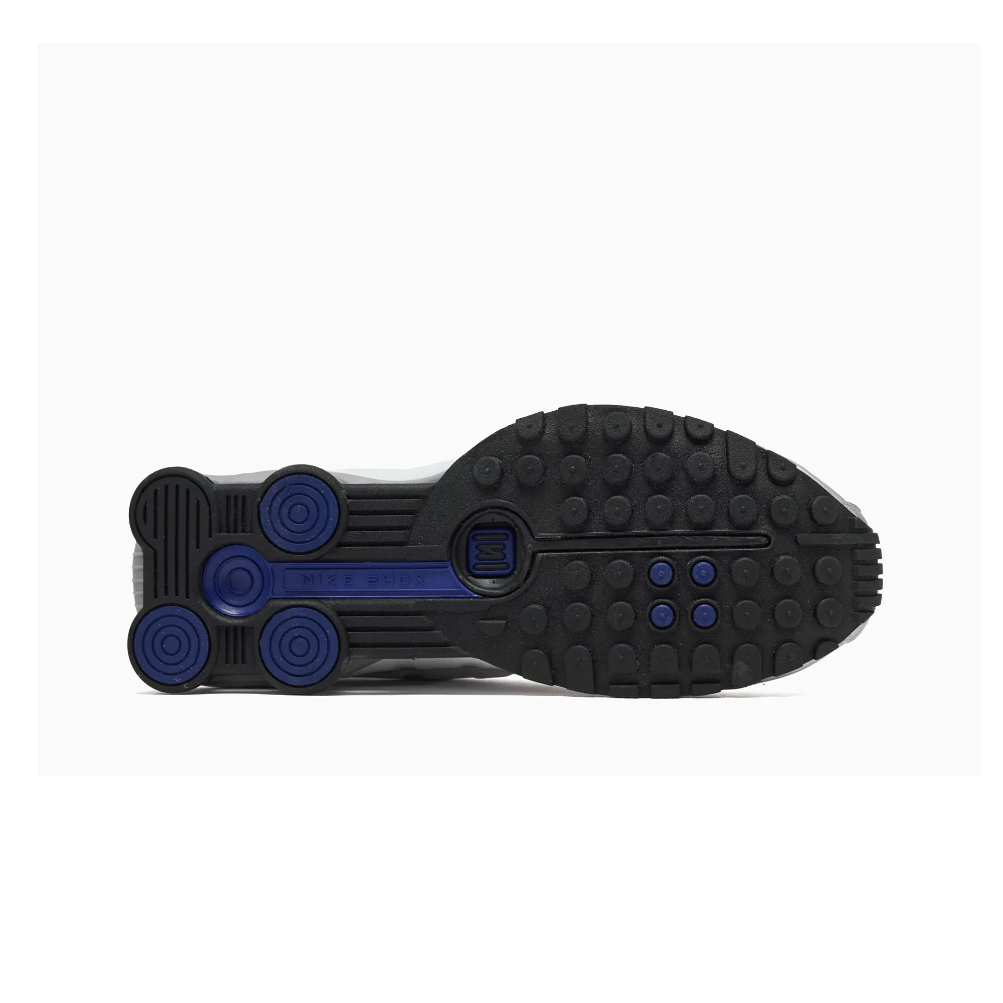 Nike Shox R4 'Metallic Silver Deep Royal Blue'