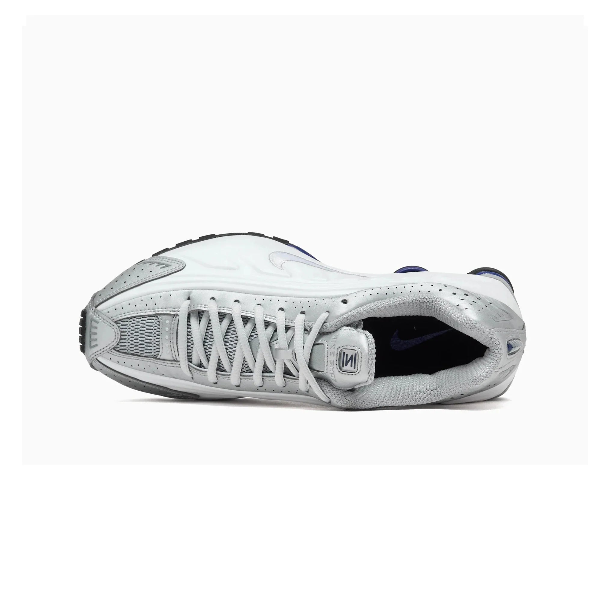 Nike Shox R4 'Metallic Silver Deep Royal Blue'