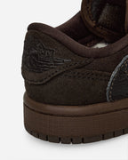 Travis Scott Air Jordan 1 Low (PS) Sneakers Velvet Brown / Dark Mocha