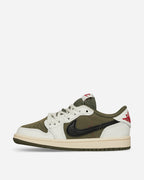 Travis Scott Air Jordan 1 Low (PS) Sneakers Medium Olive