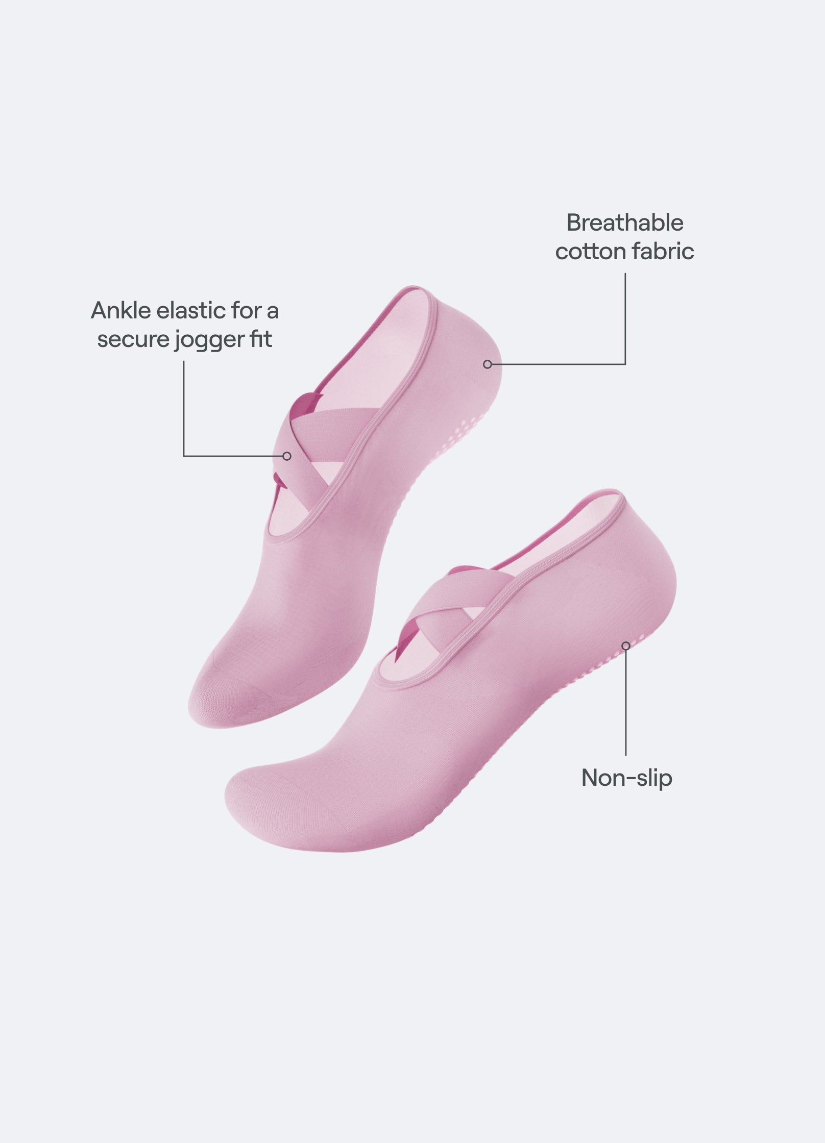 Pilates Grip Socks