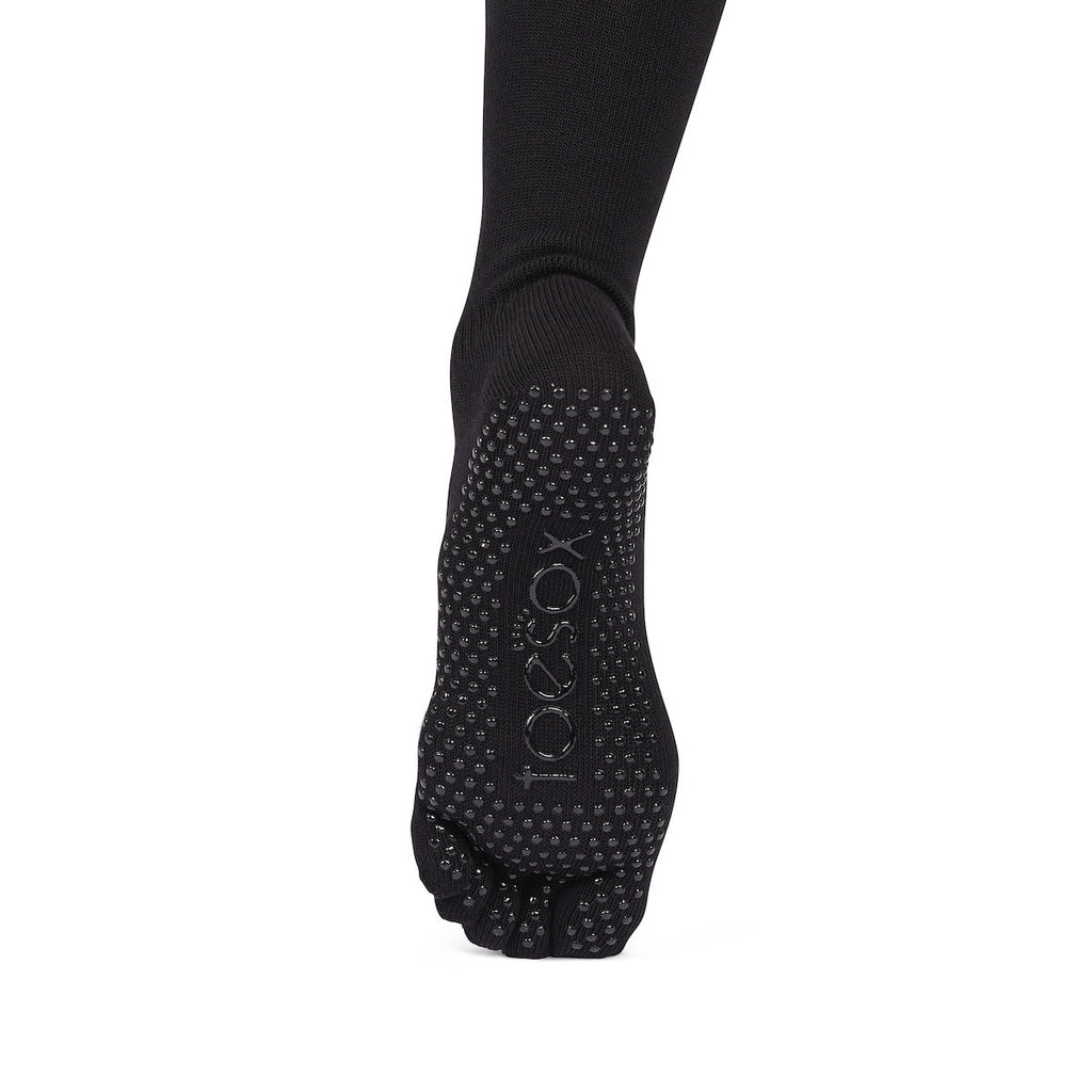 Full Toe Scrunch Knee High Grip Socks