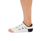 Half Toe Low Rise Grip Socks