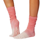 Full Toe Slouch Grip Socks