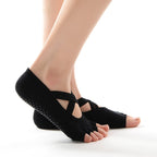 Cross Straps Five Toe Sport Yoga Socks （5 Units）