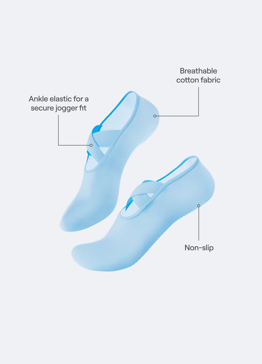 Pilates Grip Socks