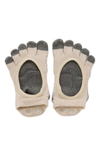Botanical Dyed Footie *Grip+Power Pads* Grip Socks
