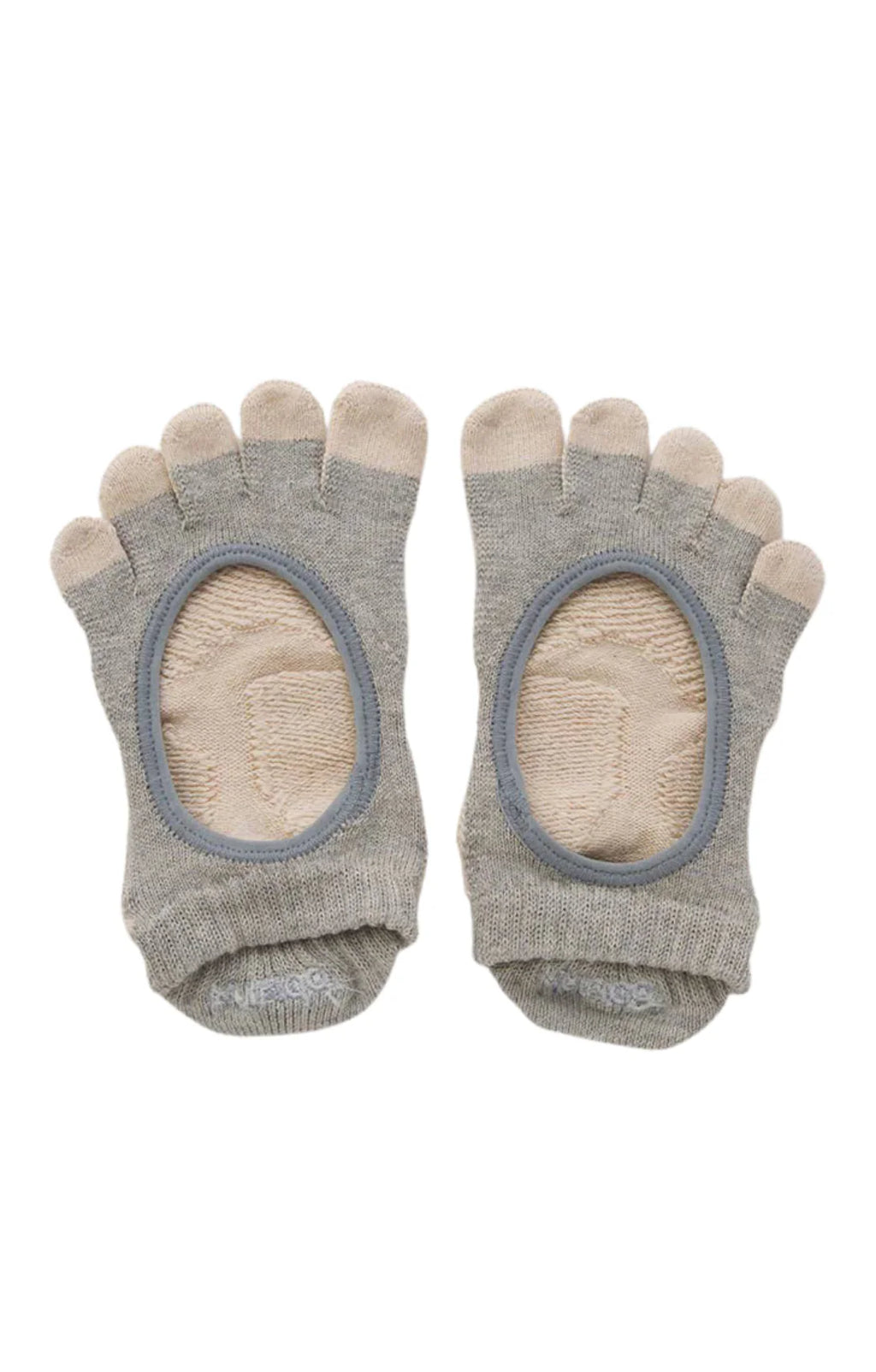 Botanical Dyed Footie *Grip+Power Pads* Grip Socks