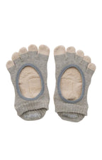 Botanical Dyed Footie *Grip+Power Pads* Grip Socks