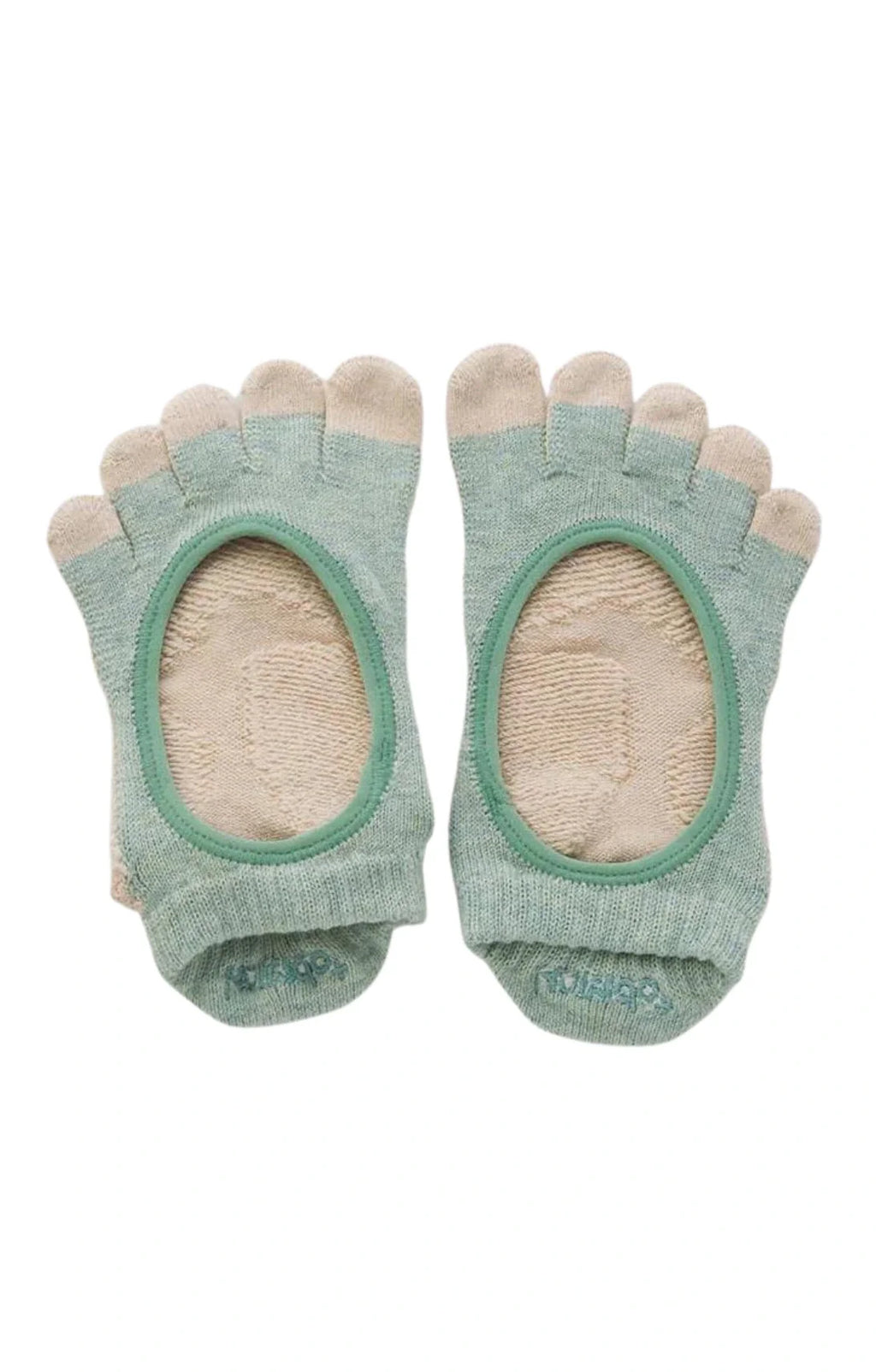 Botanical Dyed Footie *Grip+Power Pads* Grip Socks
