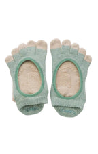 Botanical Dyed Footie *Grip+Power Pads* Grip Socks