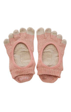 Botanical Dyed Footie *Grip+Power Pads* Grip Socks