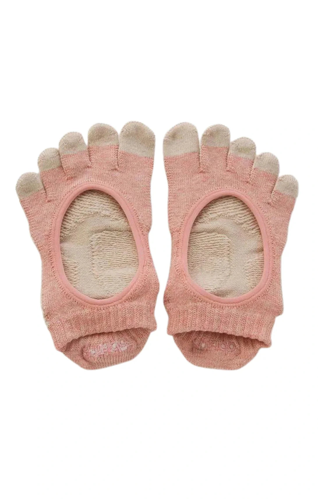 Botanical Dyed Footie *Grip+Power Pads* Grip Socks