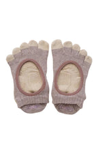 Botanical Dyed Footie *Grip+Power Pads* Grip Socks