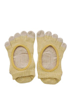 Botanical Dyed Footie *Grip+Power Pads* Grip Socks