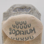 Botanical Dyed Ankle Grip Toe Socks With Power Pads