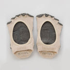 Botanical Dyed Open Toe Socks With Power Pads