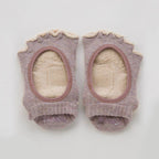 Botanical Dyed Open Toe Socks With Power Pads