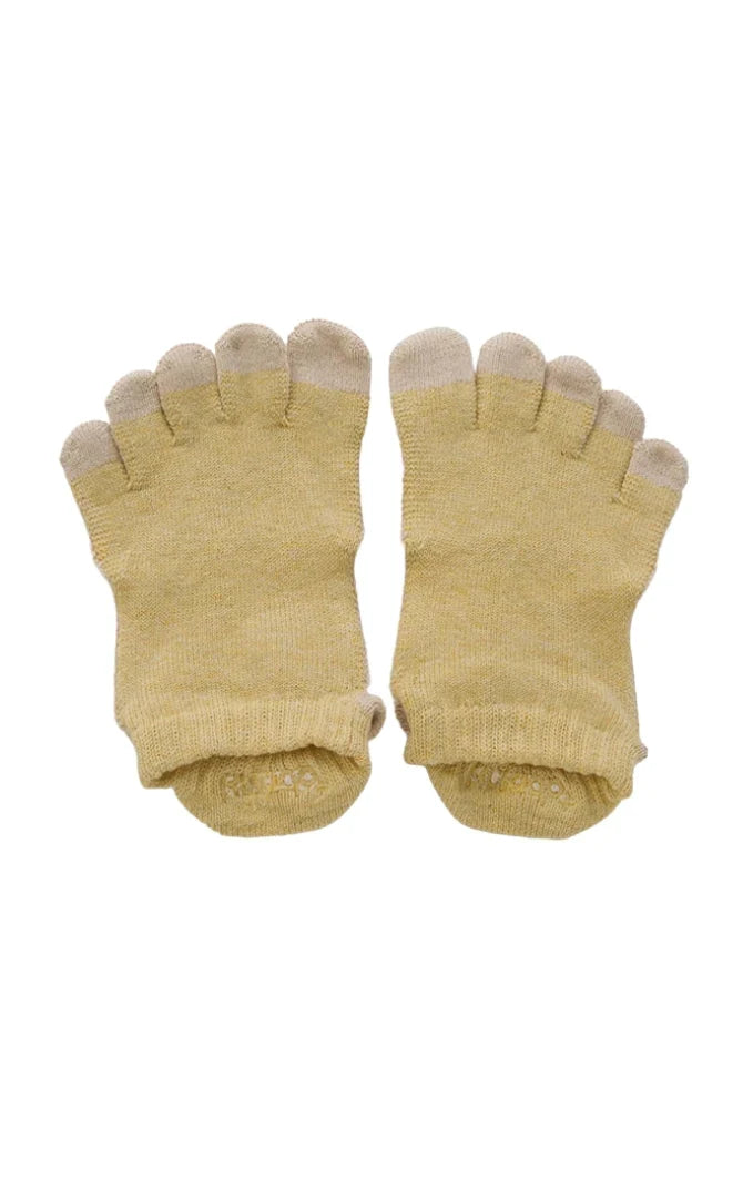 Botanical Dyed Pilates Grip Socks With *Power Pads*