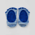 Heather Open Toe Socks With Power Pads