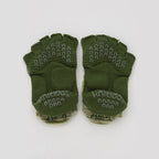Heather Open Toe Socks With Power Pads