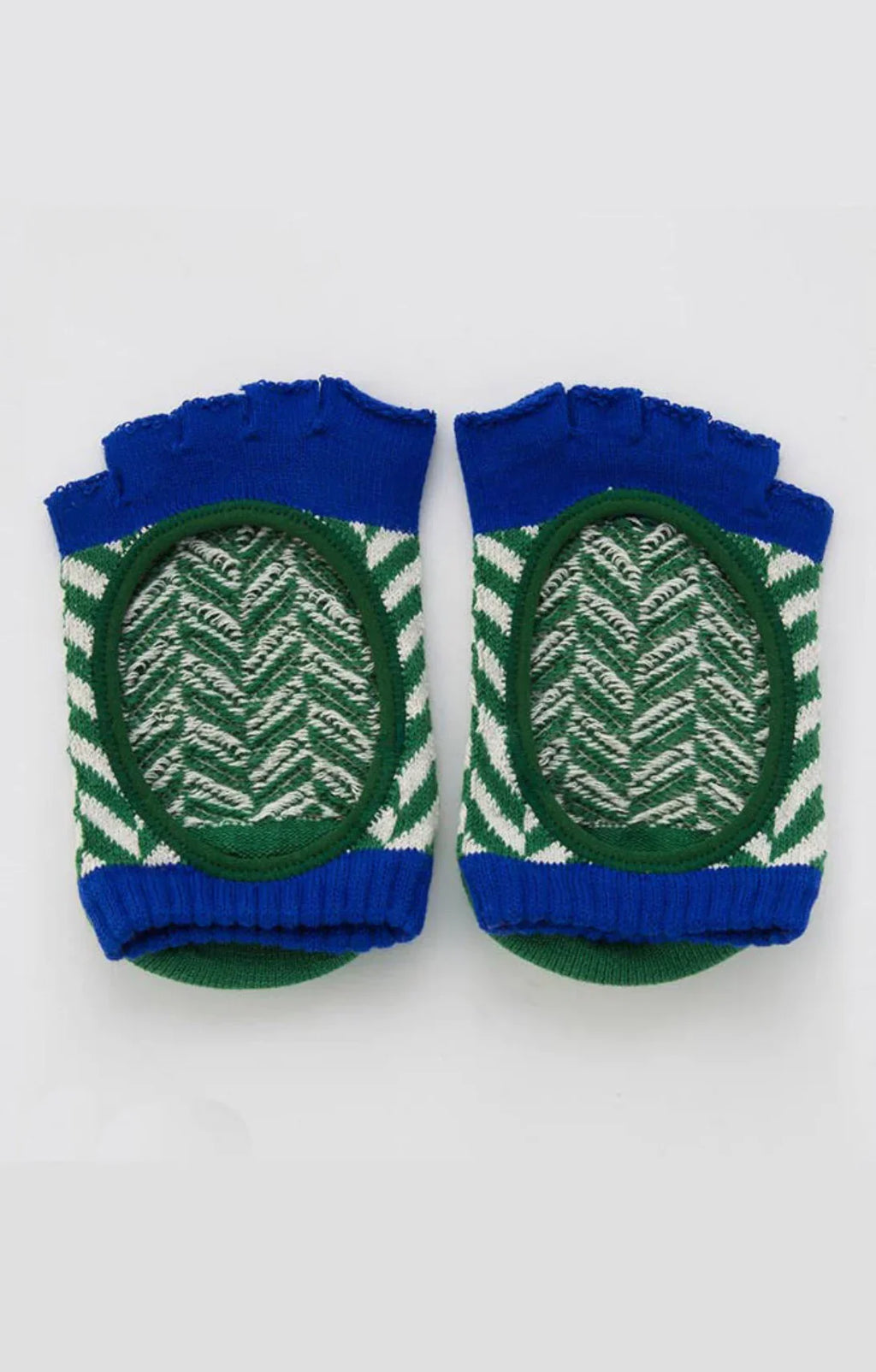 Organic Cotton Herringbone Open Grip Liner Socks