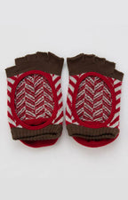 Organic Cotton Herringbone Open Grip Liner Socks