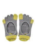 Two Colors Footie Grip Socks With *Power Pads*