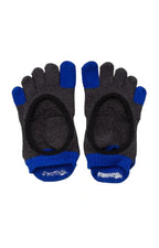 Two Colors Footie Grip Socks With *Power Pads*