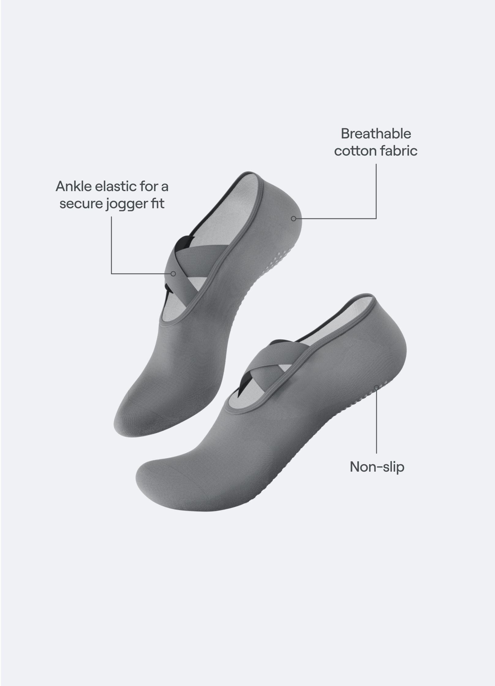 Pilates Grip Socks