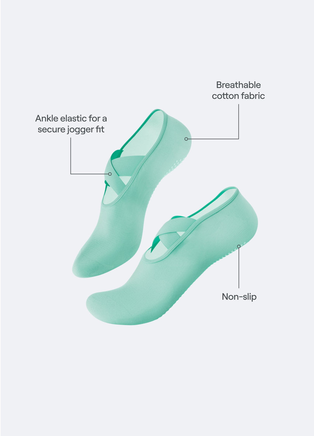 Pilates Grip Socks
