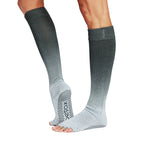 Half Toe Scrunch Knee High Grip Socks