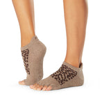 Half Toe Low Rise Grip Socks