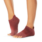 Half Toe Low Rise Grip Socks