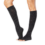 Half Toe Scrunch Knee High Grip Socks